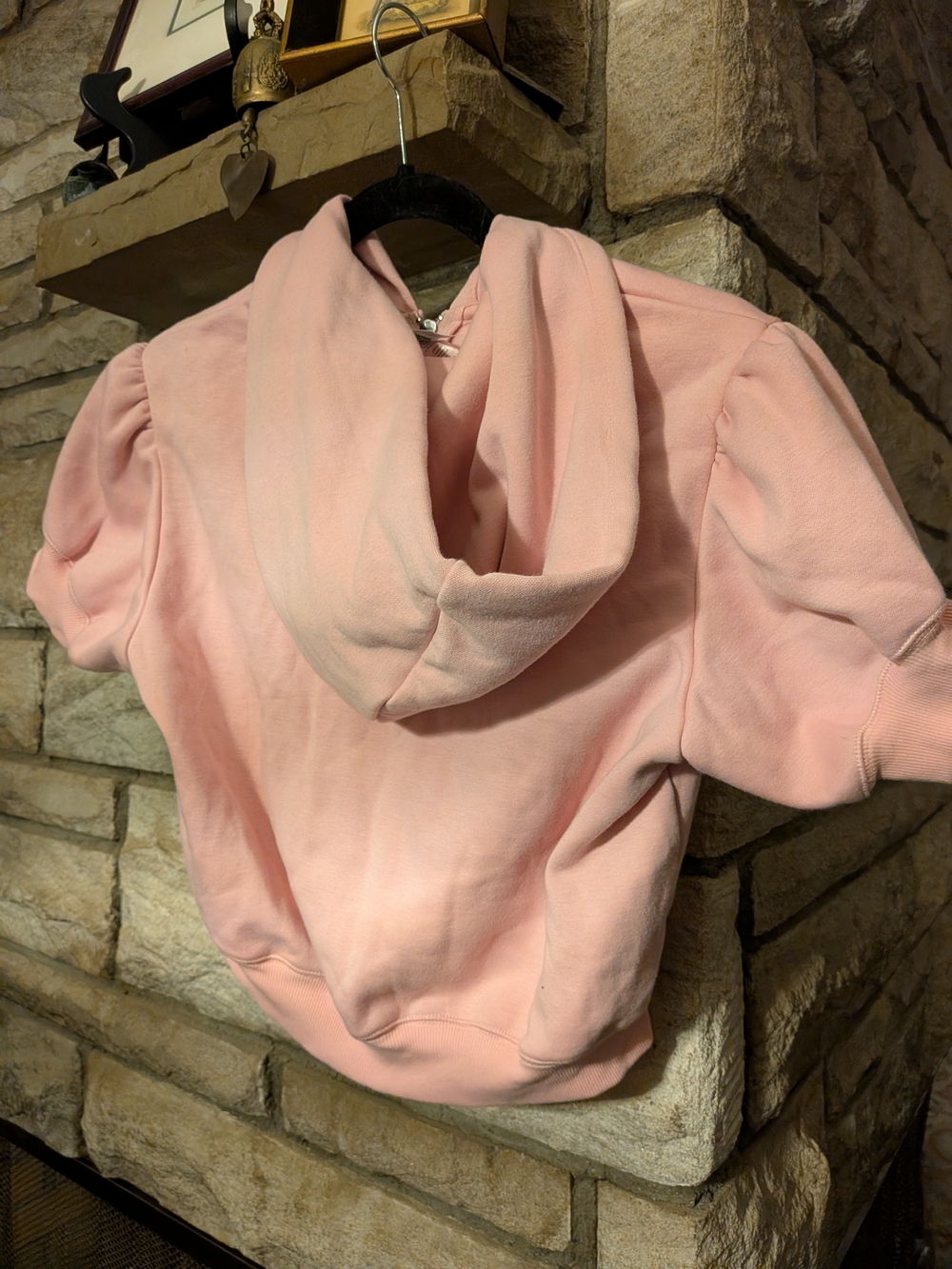 SKIMS Pink Cotton-Fleece Bubble Sleeve Medium - Picture 6 of 7
